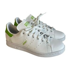 Adidas Muppets Boys Kermit the Frog Athletic Shoes Sneakers Unisex Youth Sz 4.5